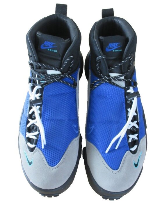Nike Men\'s Magmascape  SP  x sacai Sneaker Boots Size 10 Varsity Royal Blue Grey main image 10